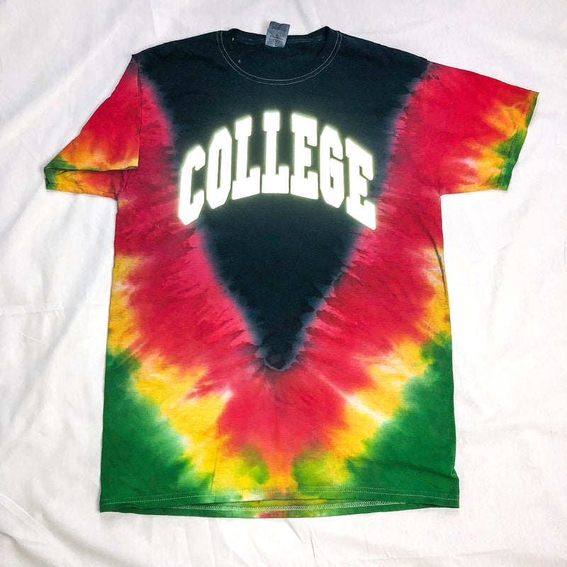 3M College Tee in Tie Dye