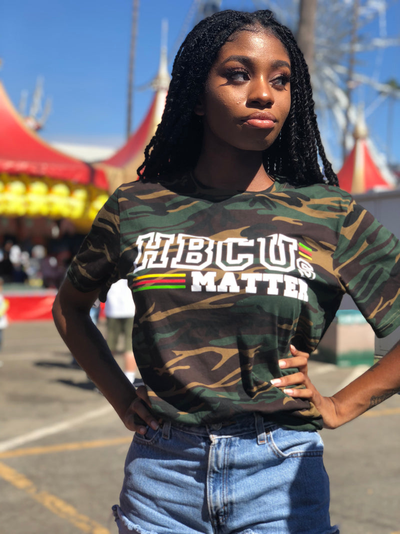 Camo HBCU's Matters Tee