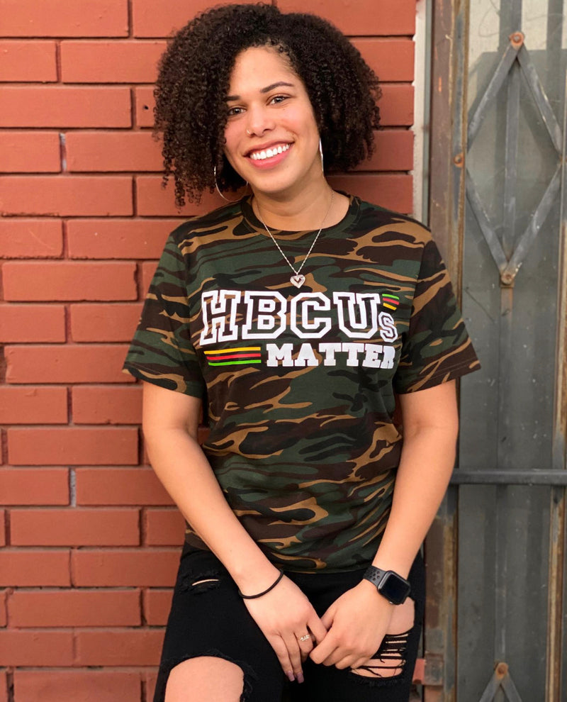 Camo HBCU's Matters Tee